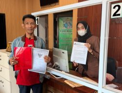 Ketua Lidik Pro Maros Laporkan Resmi Mandes Nisombalia di Kejari Maros Terkait Dugaan Penyembunyian Sertifikat Prona dan Pungli