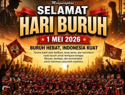 Komando Inti Mahatidana Pemuda Pancasila Sulawesi Selatan Ucapkan Selamat Hari Buruh 2026